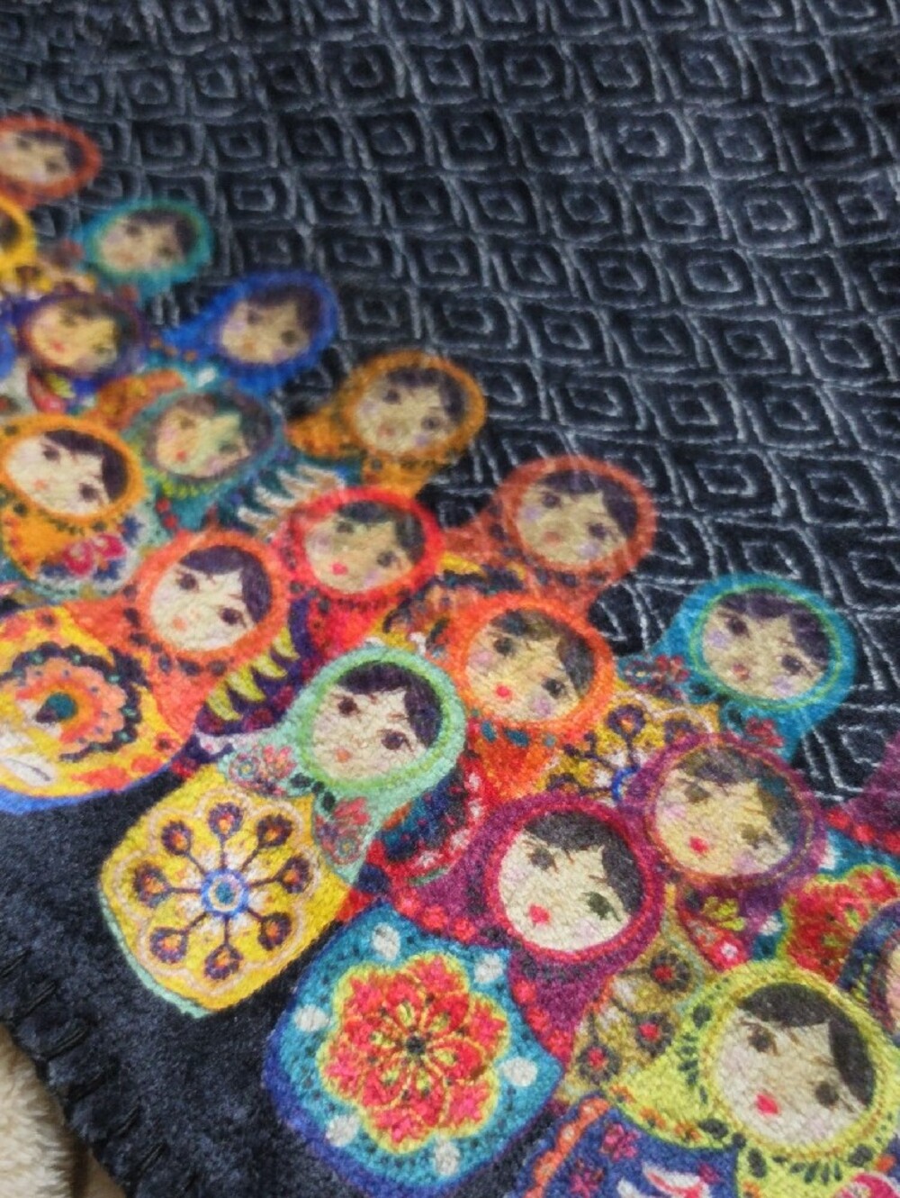 JOHNNY WAS PETE & GRETA | Dolls Cozy Sherpa Floral Wearable Blanket Robe | M - Picture 6 of 10
